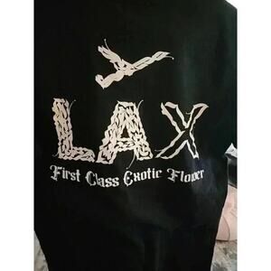 LAX T-Shirt First Class Exotic Flower Crown In LA SZ Small CR6 NWT Excellent